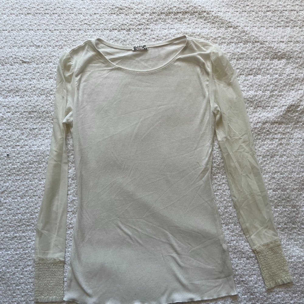 Free People Long Sleeve Top - Size M